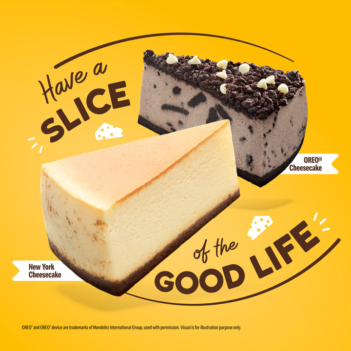 1-for-1 Cheesecake McDonald's - Cheesecake deal