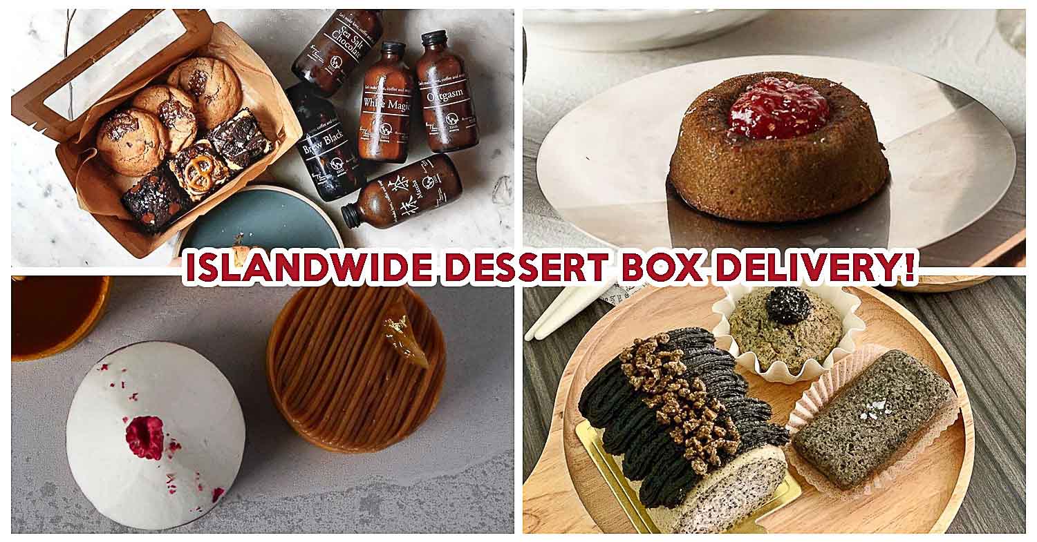 Dessert box delivery - feature image