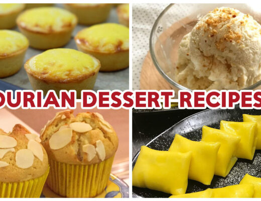 Durian Dessert Recipes - Feature Image