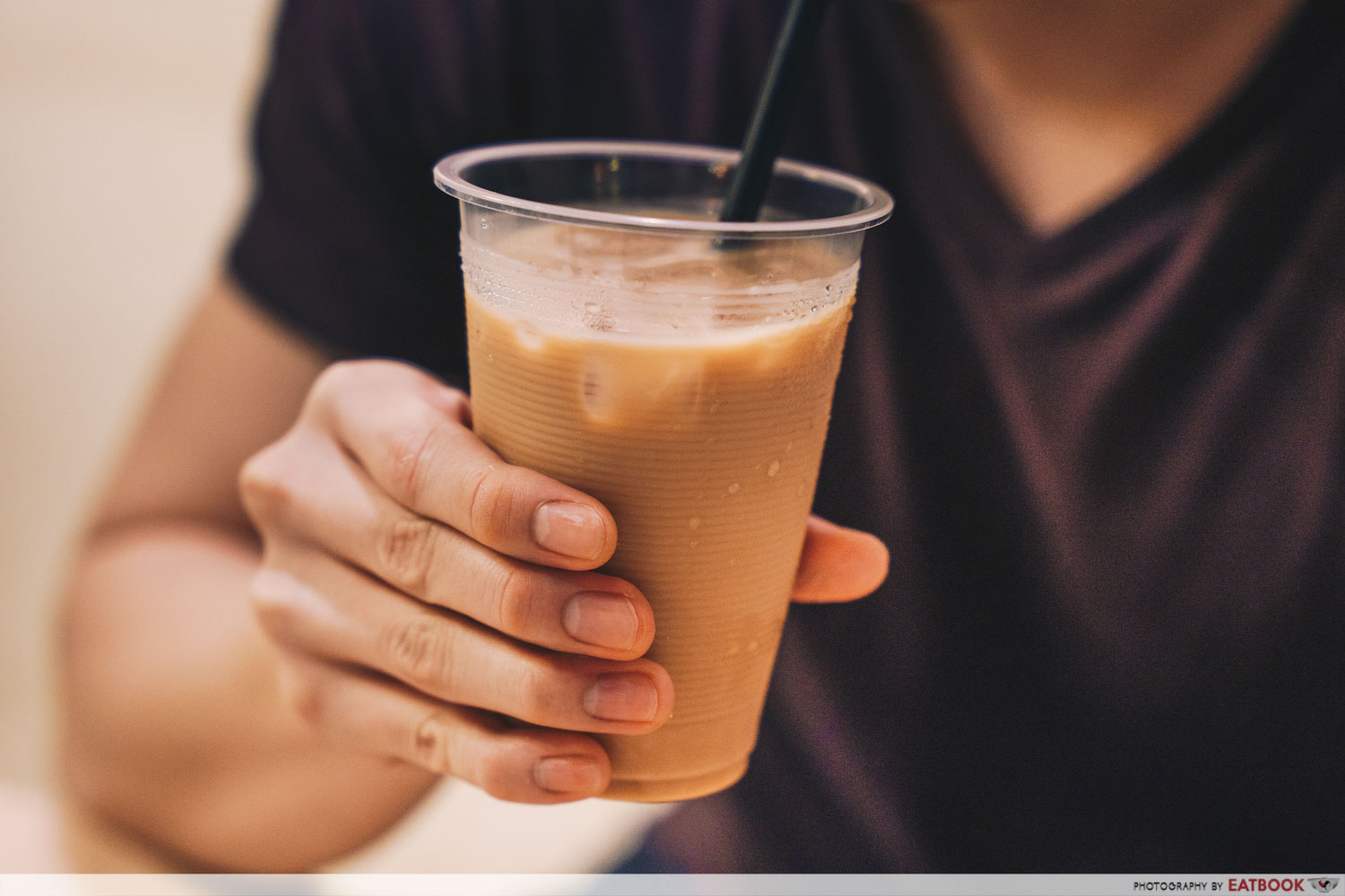 Inle Myanmar Restaurant - Cold Myanmar Milk Tea