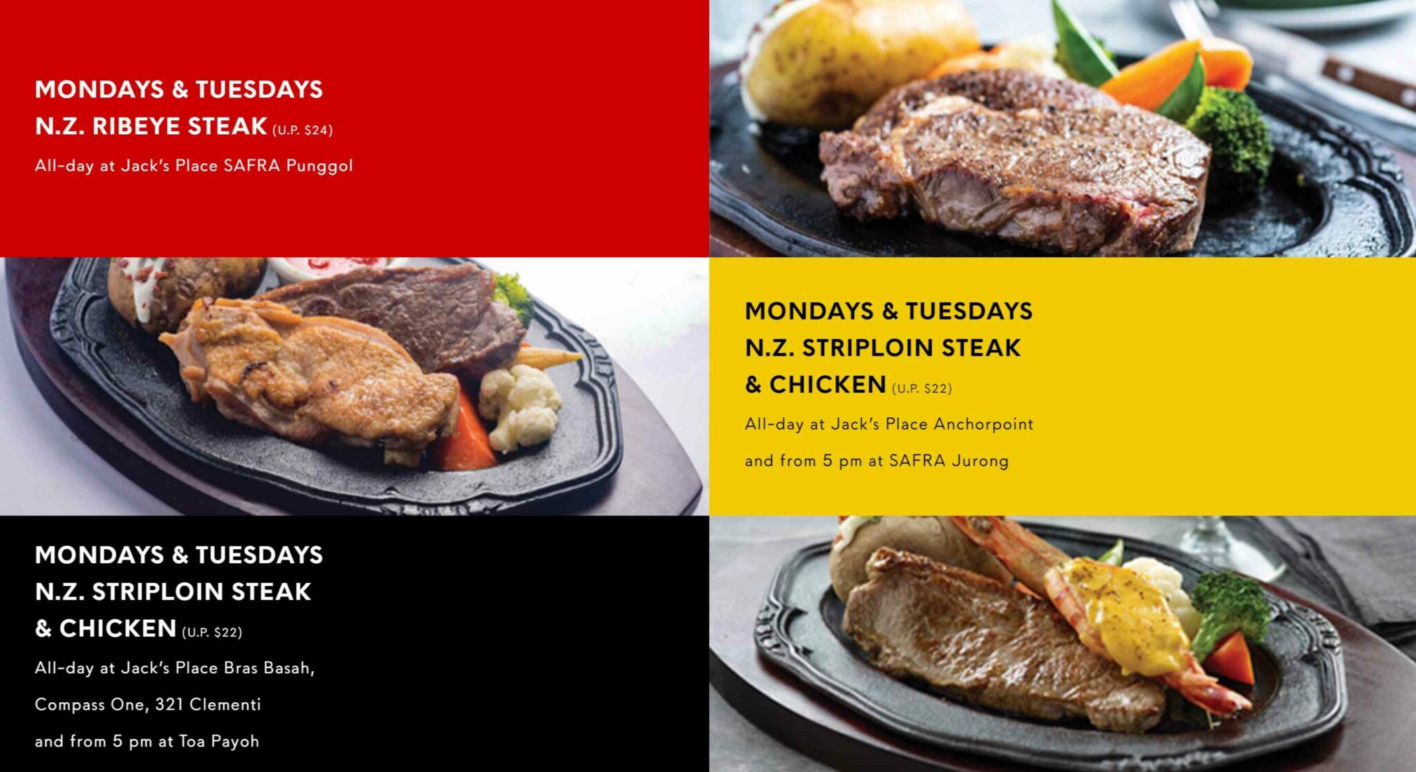 Get Up To 50 Off On Steaks At Jack’s Place Every Monday And Tuesday