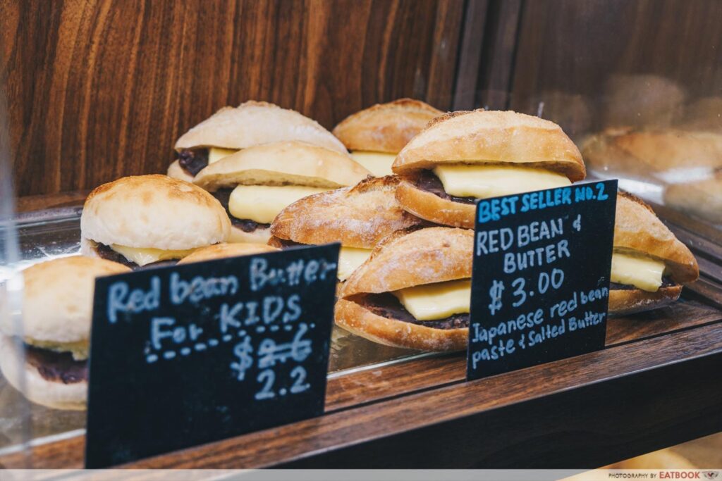 Kamome Bakery Review Japanese Cafe With Red Bean Butter Buns, Mentaiko