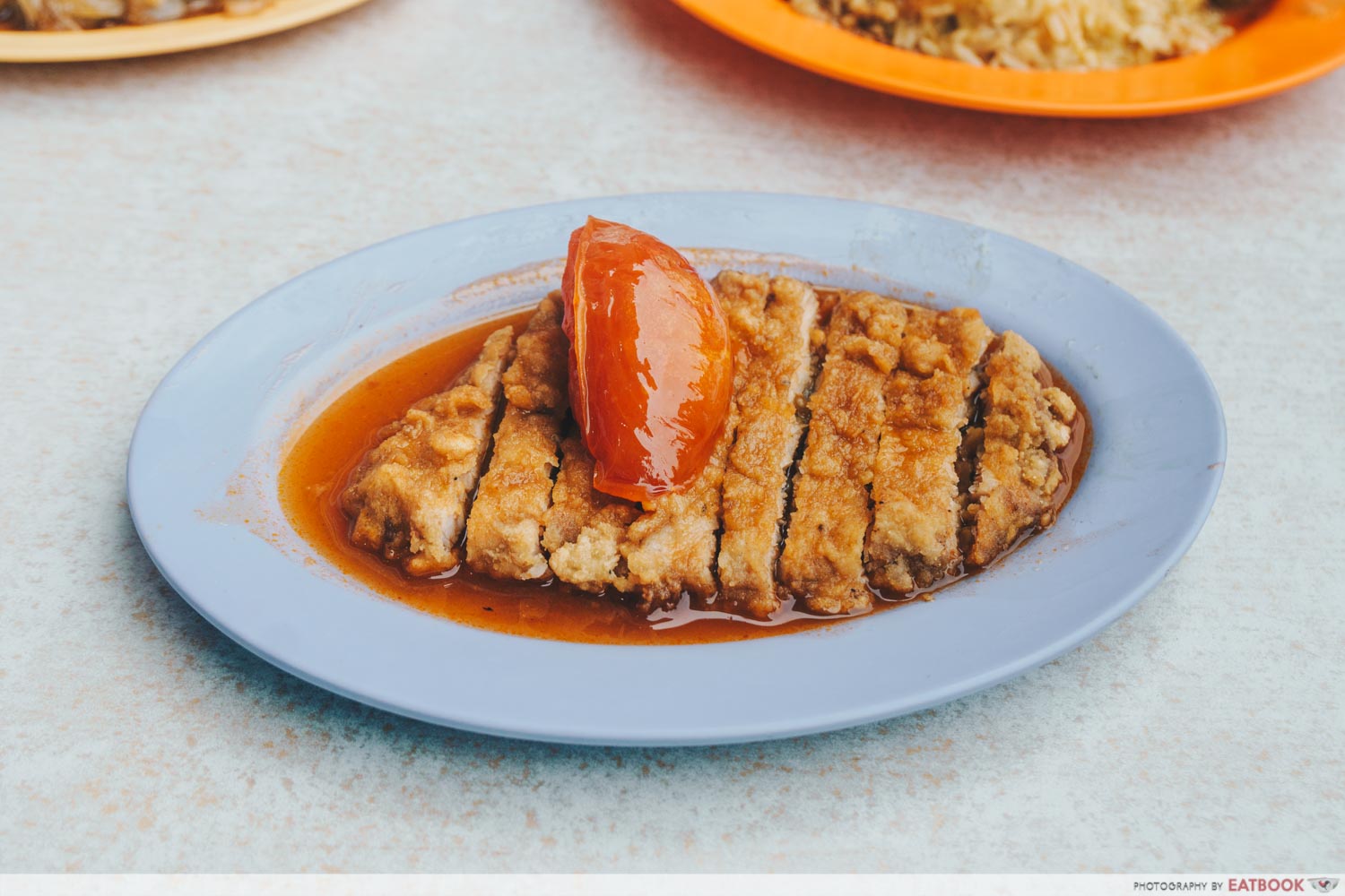 Loo's Hainanese Curry Rice - Pork chop intro shot