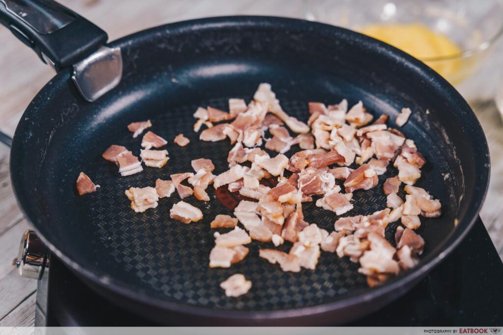 One-Pan Sriracha Pasta render bacon