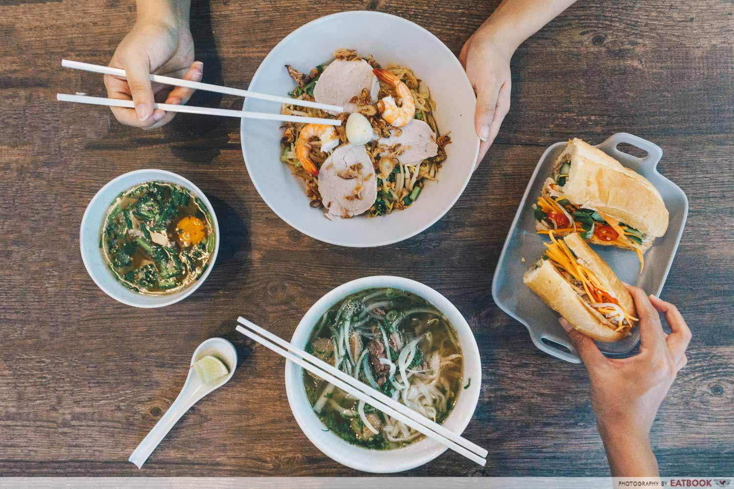 Pho Bo Vietnamese Restaurant - Flatlay