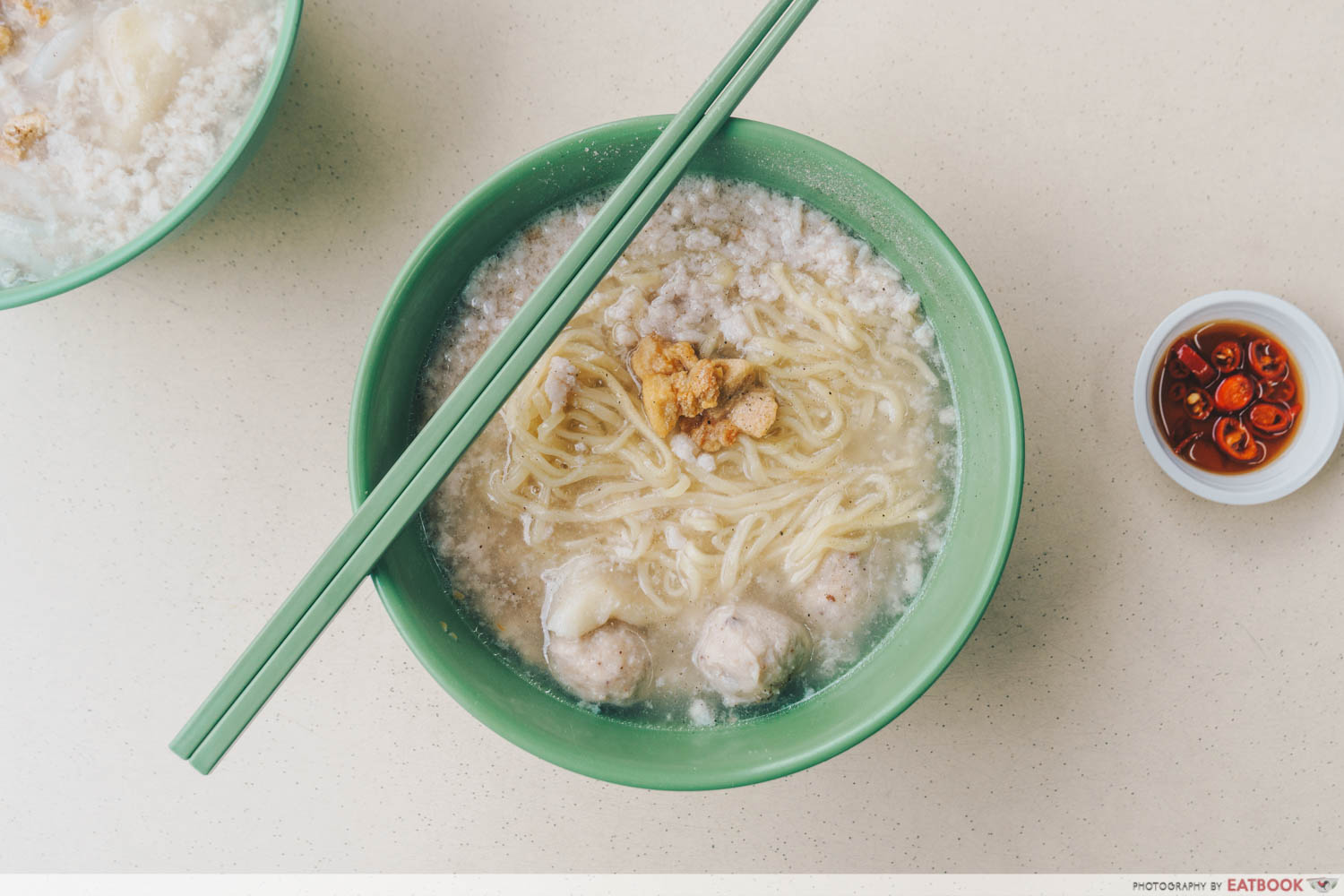 Soon Heng Pork Noodles - Mee Kia bowl