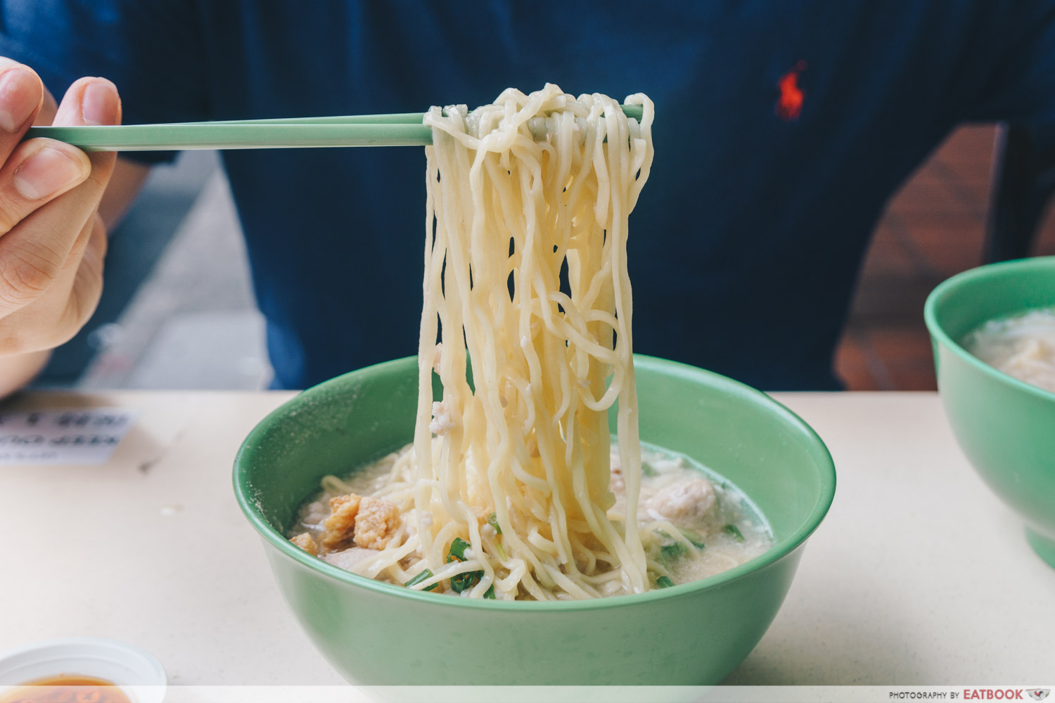 Soon Heng Pork Noodles - Mee Kia noodle pull
