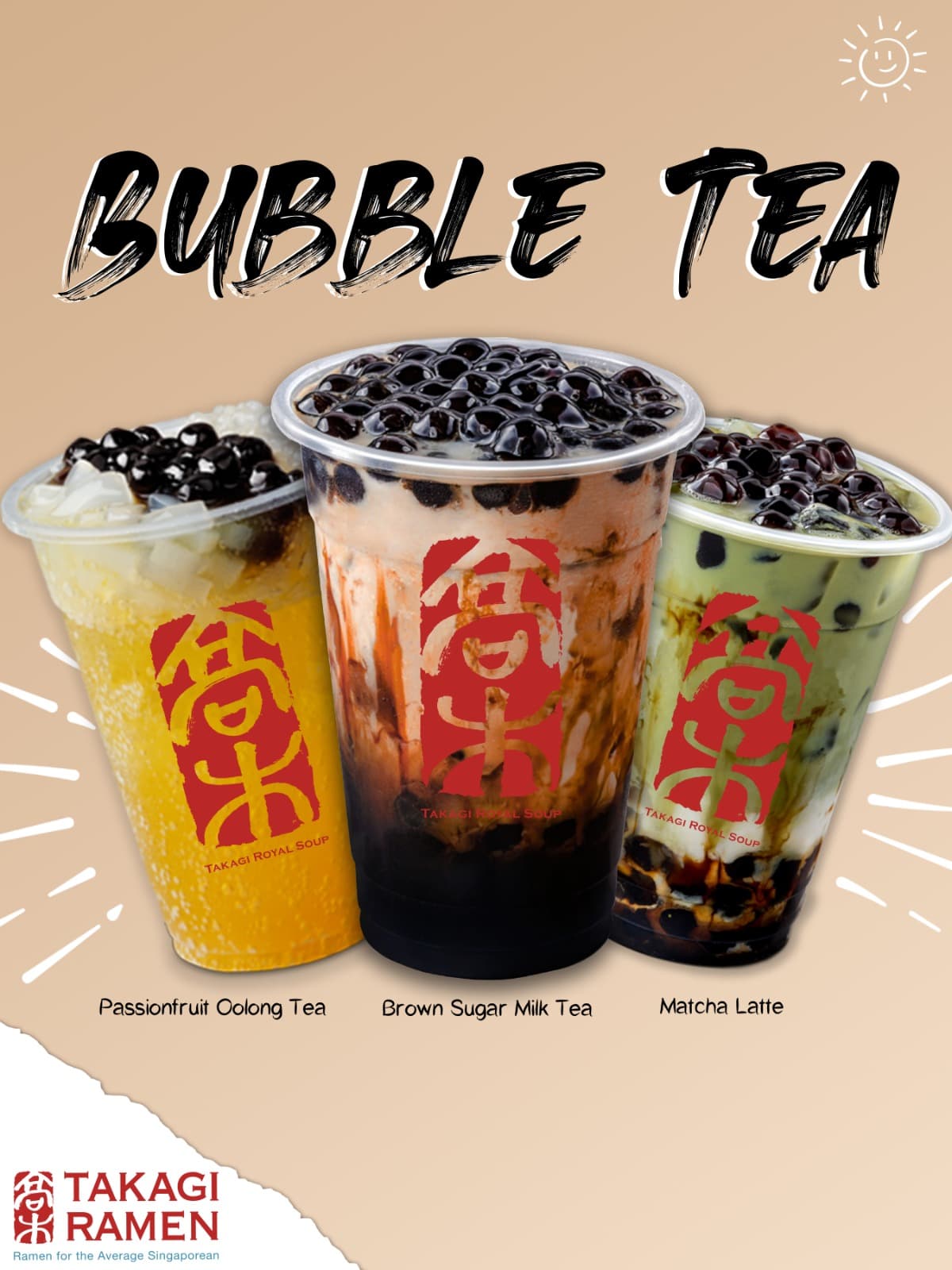 Takagi Ramen 24-hour - Bubble Tea