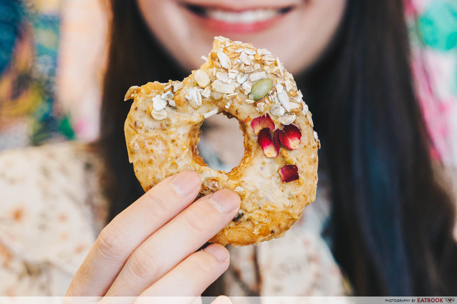 Eating Doughnut