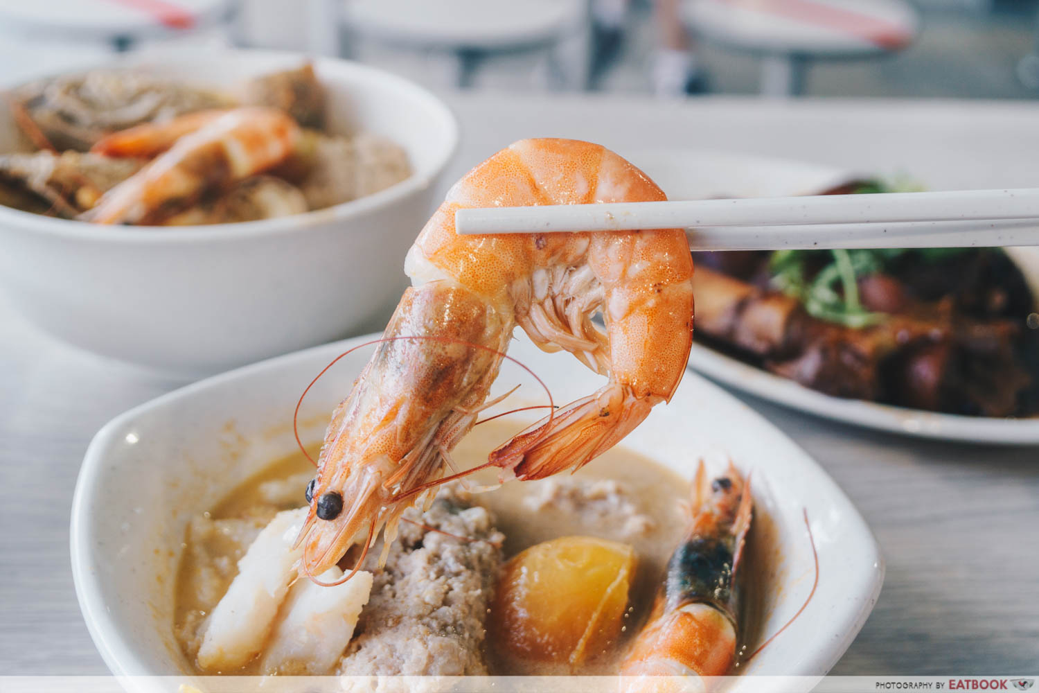 Yan Ji Seafood Soup - Prawn