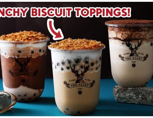 The Alley Has New Crunchy Milk Tea Series With Three Different Flavours