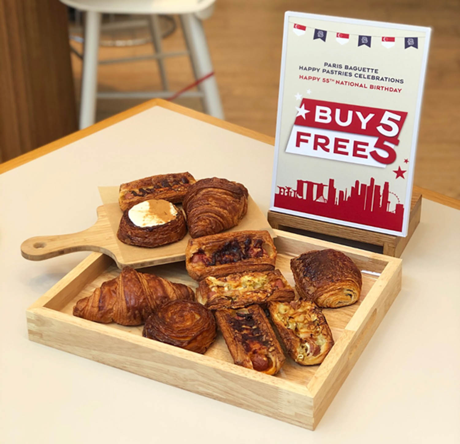 Paris Baguette 5-for-5 - national day 5 for 5 promotion