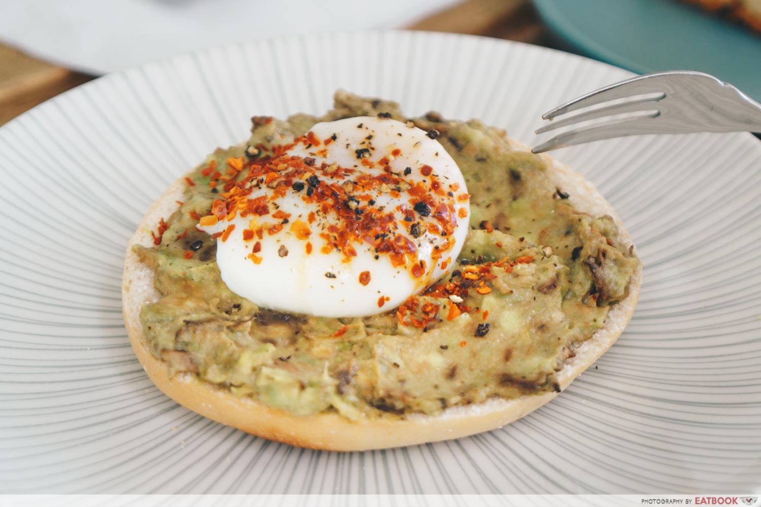 Avocado Egg Half Bagel