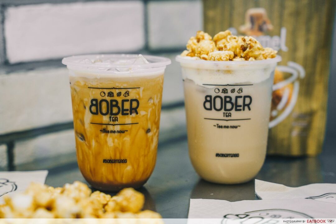 Bober Tea Has 1-For-1 Popcorn And Butterscotch Milk Tea Till 11 Aug ...