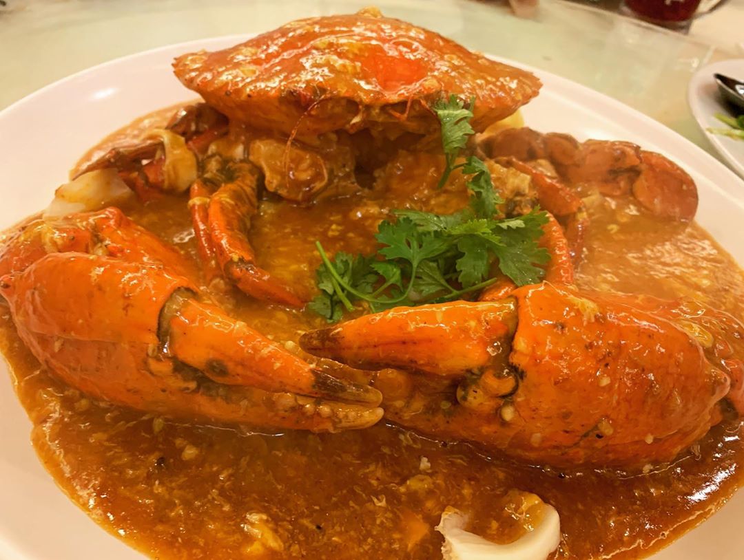 Crab at Bay Seafood Restaurant