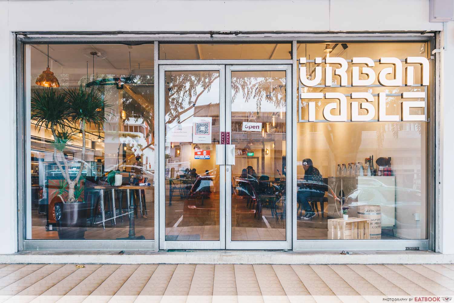 urban table cafe singapore exterior