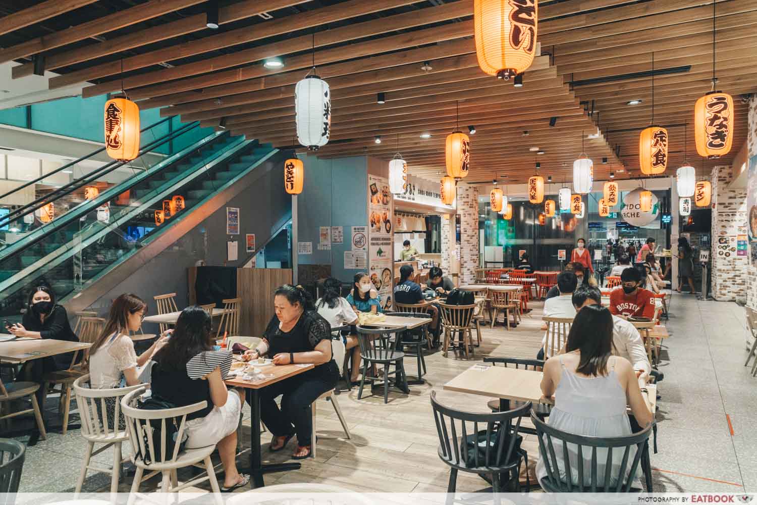 Hokkaido Marche Seating Area