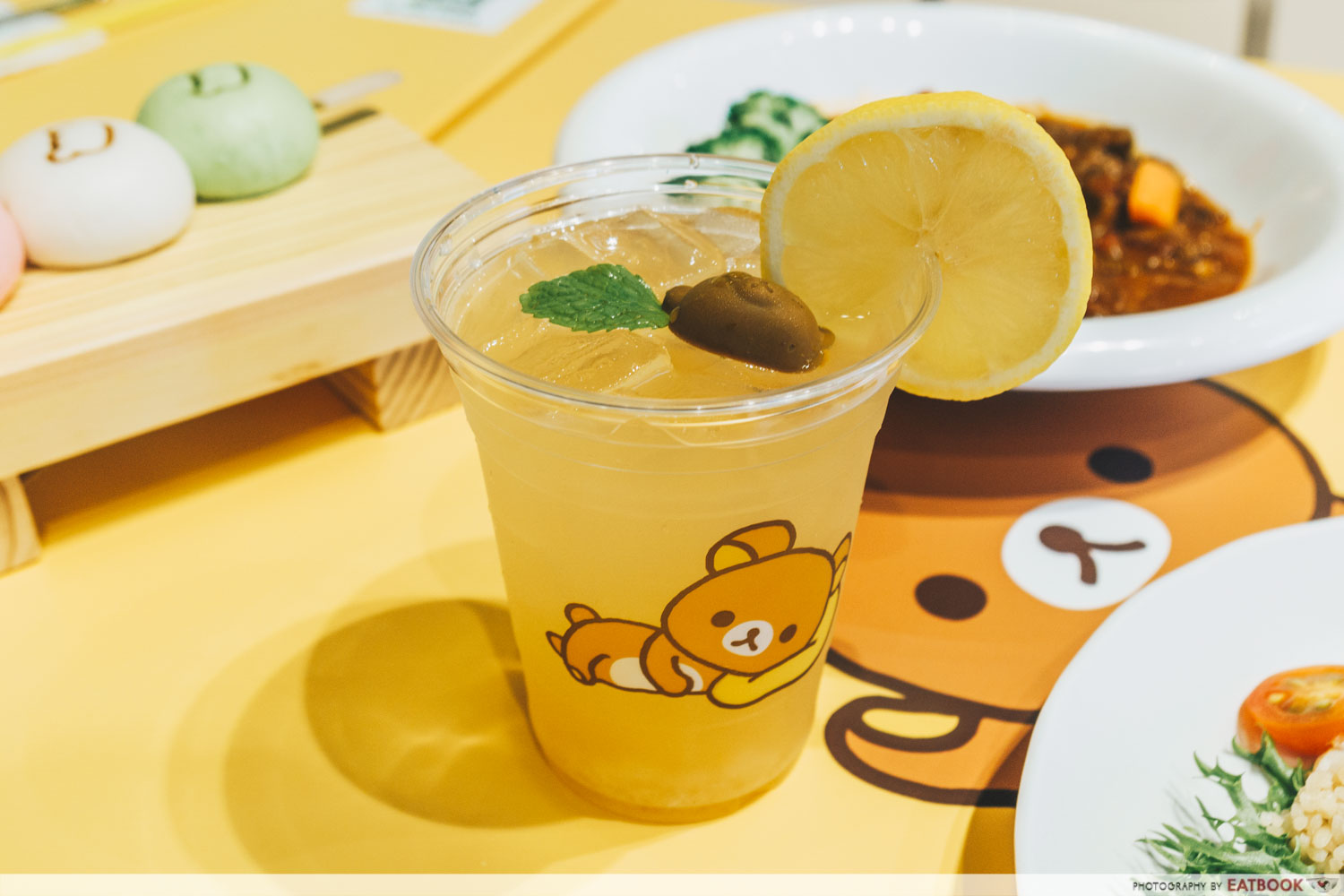 Yuzu Iced tea With Chocolate