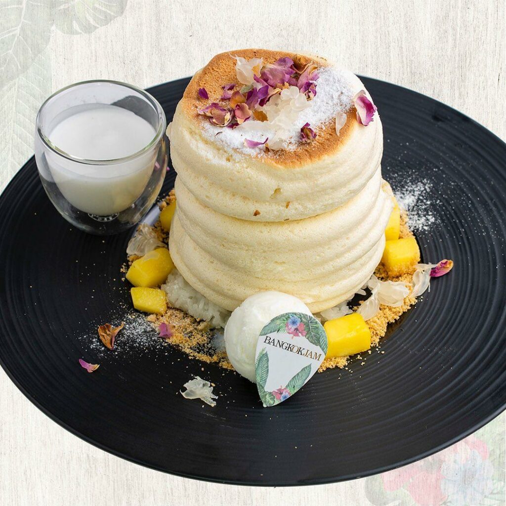 Bangkok Jam Has Mango Sticky Rice And Thai Milk Tea Souffle Pancakes