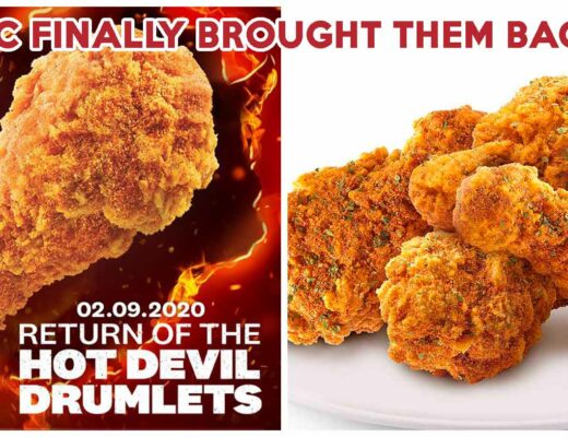 kfc hot devil drumlets