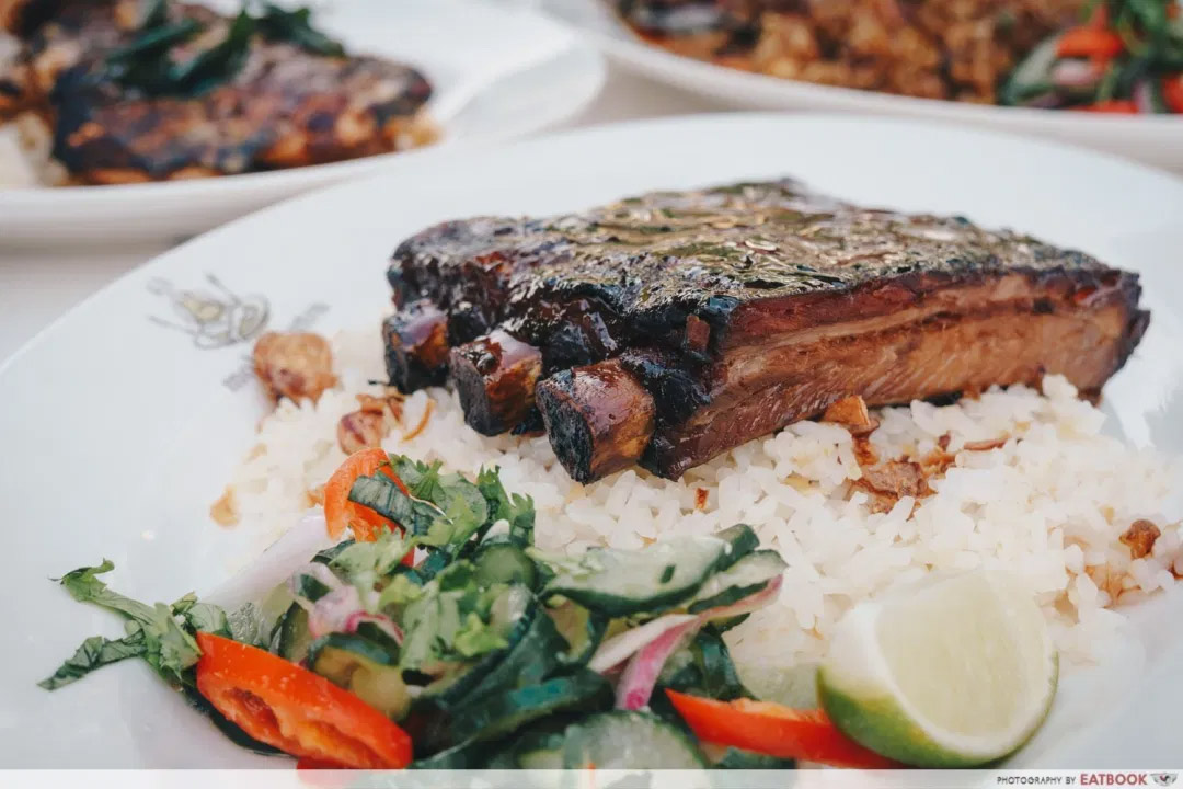 singapore food festival 2020 - Char Siew Smoked Ribs By Burnt Ends