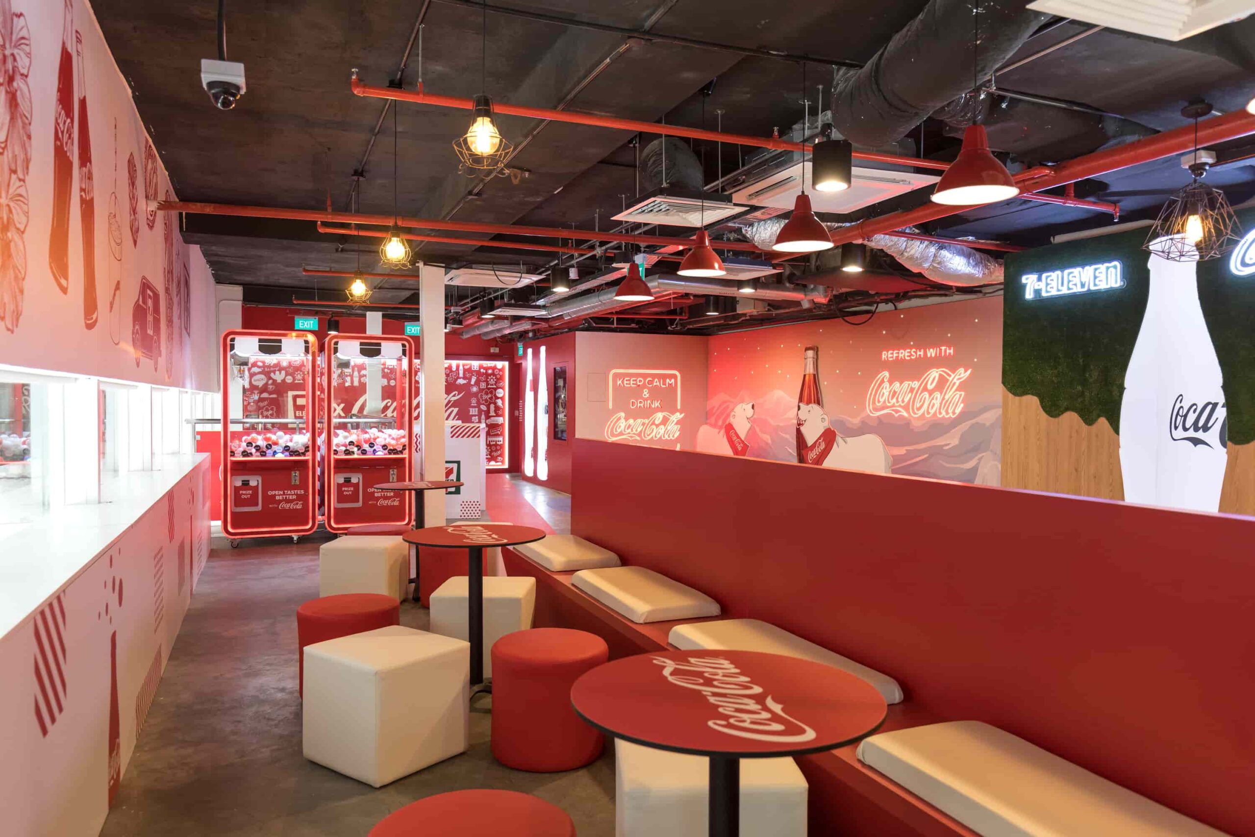 7 Eleven And Coca Cola Collaborate To Open A Crossover Store In Singapore