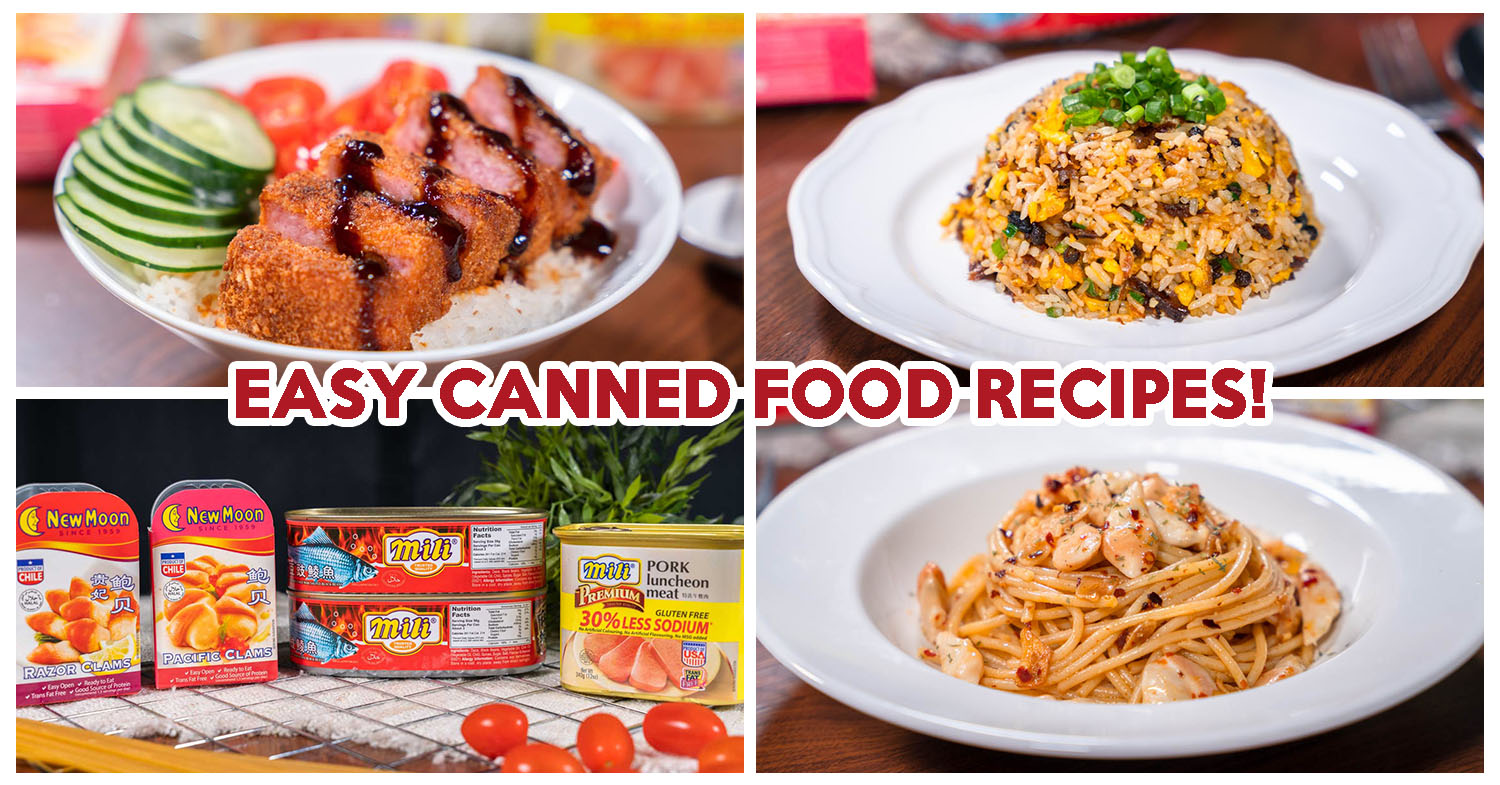 Canned food recipes - Feature image