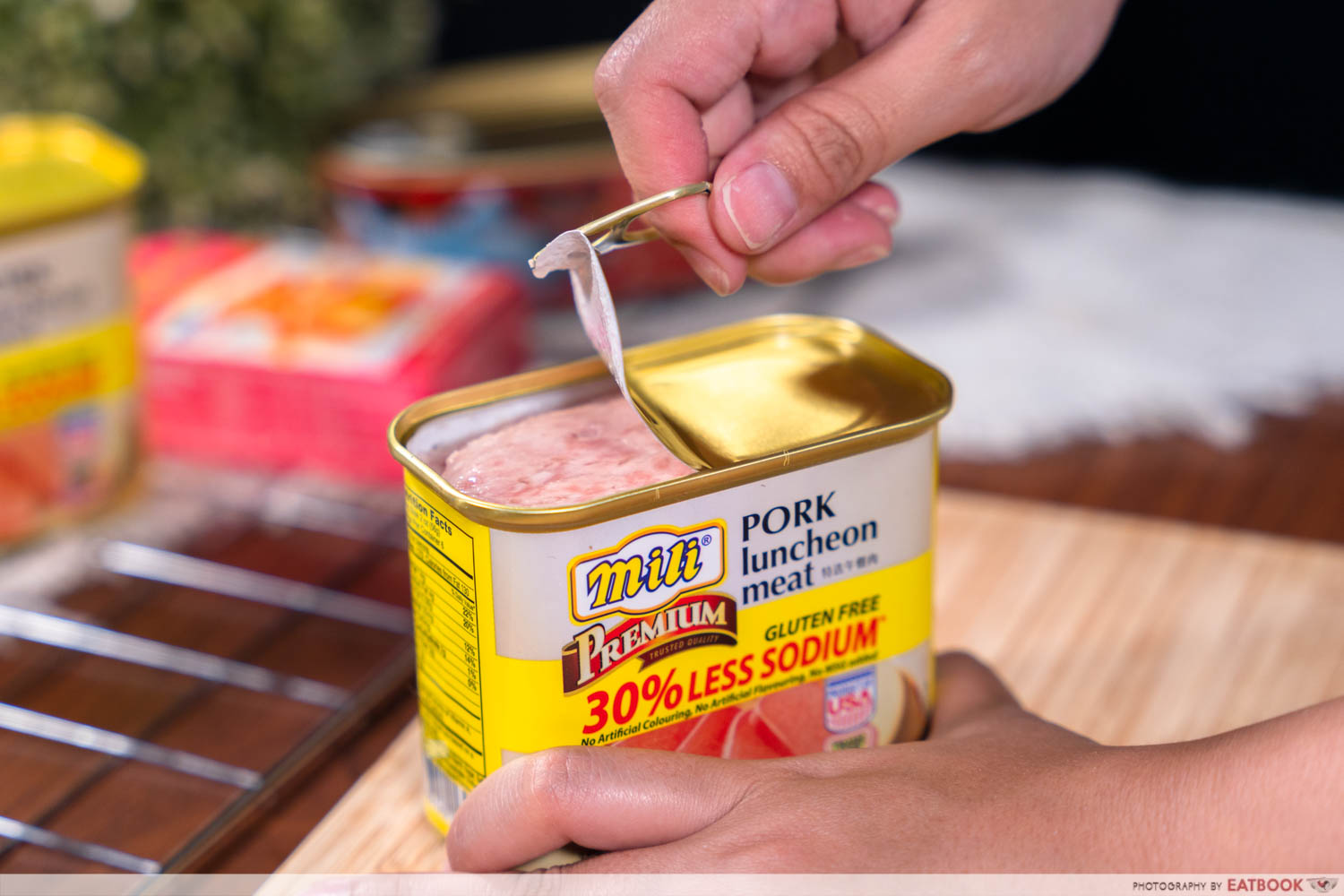 Canned food recipes - mili pork luncheon meat