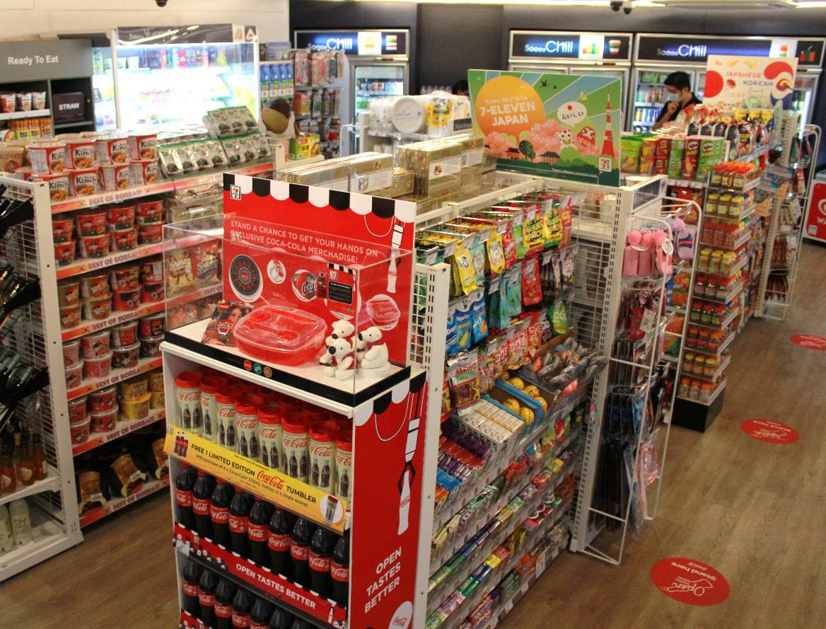 7 Eleven And Coca Cola Collaborate To Open A Crossover Store In Singapore