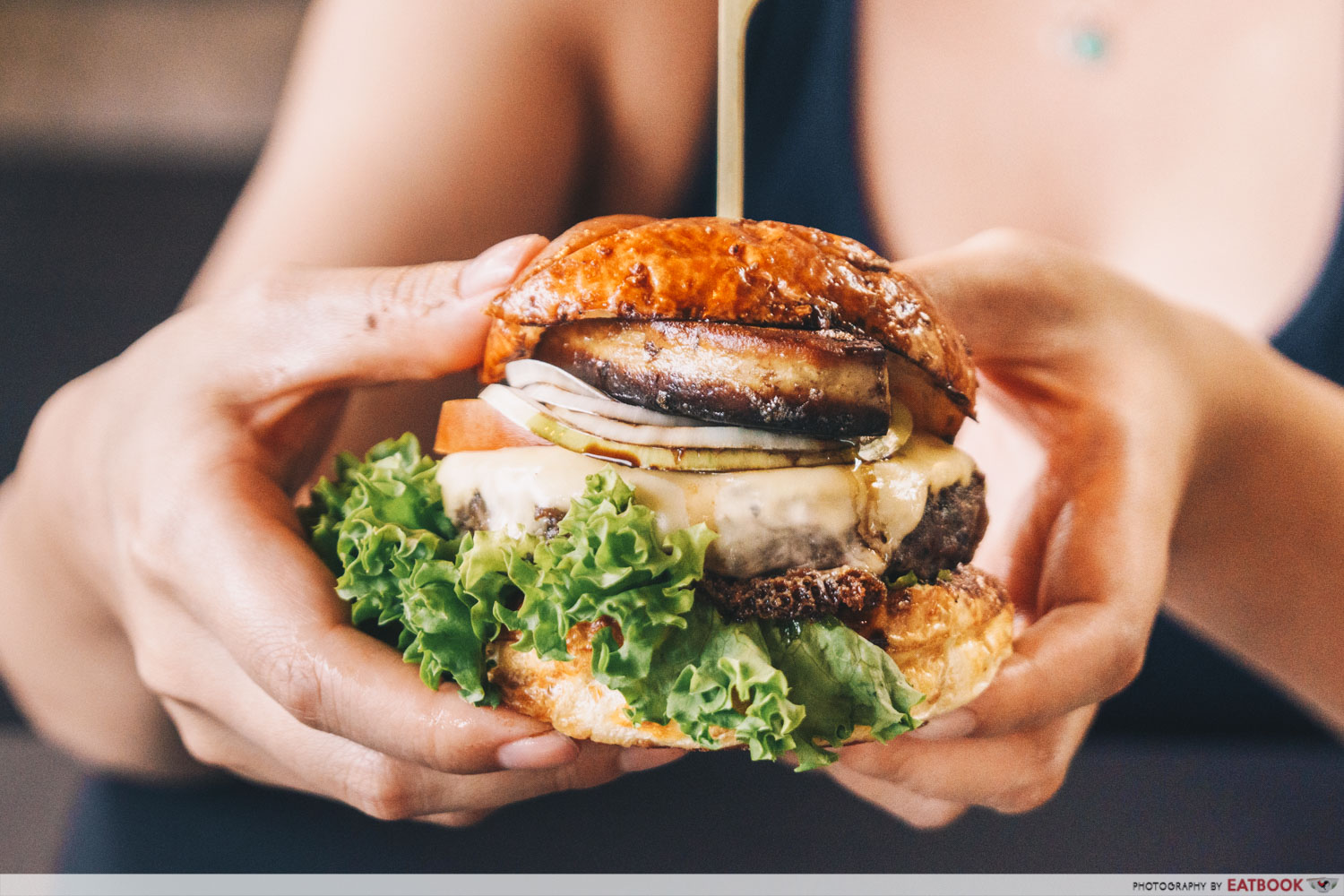 Wagyu Bites foie gras burger