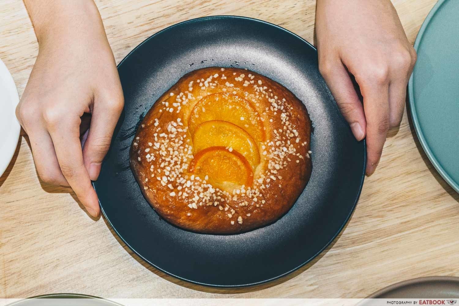 Dolc Patisserie - orange custard brioche