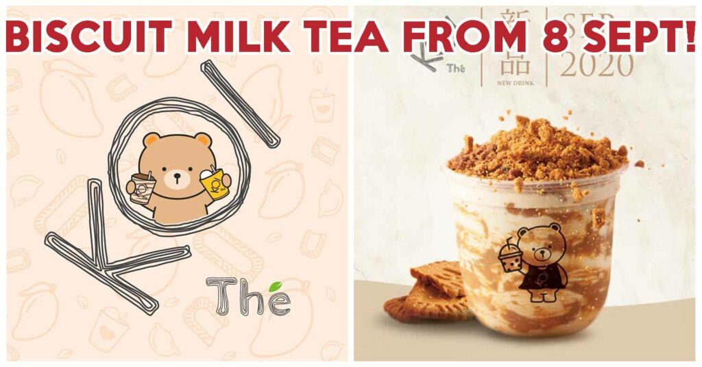 KOI Biscuit Milk Tea