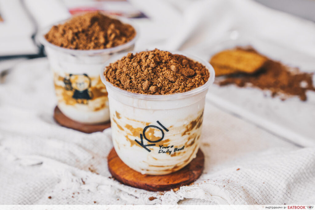 Famous KOI Biscuit Milk Tea To Arrive In Singapore This September