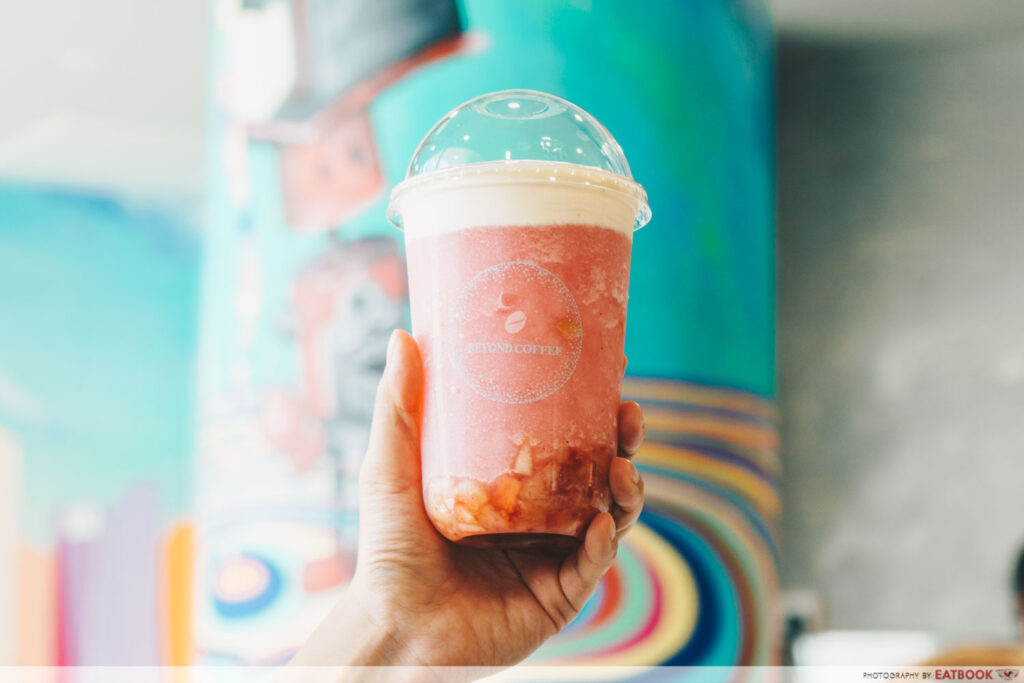 Beyond Coffee Has Fruity Coffees And Salted Egg Ice Blended Shakes In ...