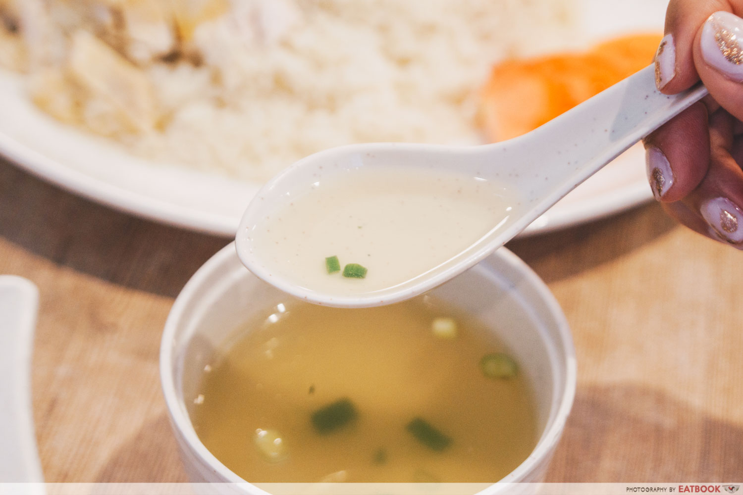 New Teck Kee Chicken Rice - soup
