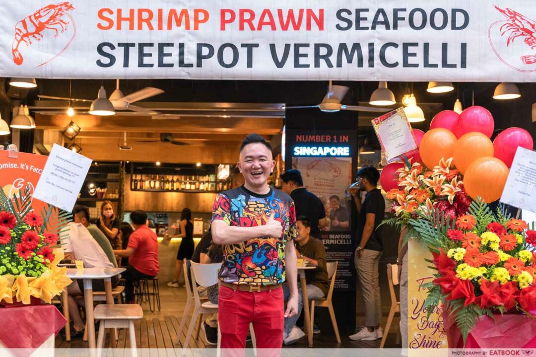 Shrimp Prawn Seafood Review Famous Seafood Steel Pot Vermicelli With 2