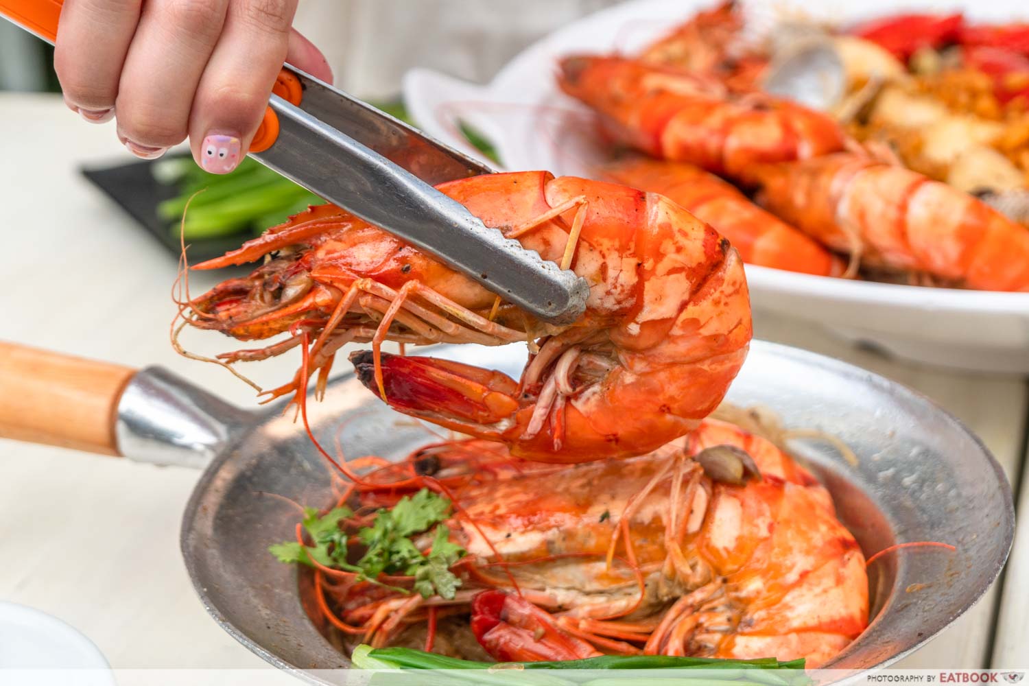 Shrimp Prawn Seafood - thai style seafood vermicelli