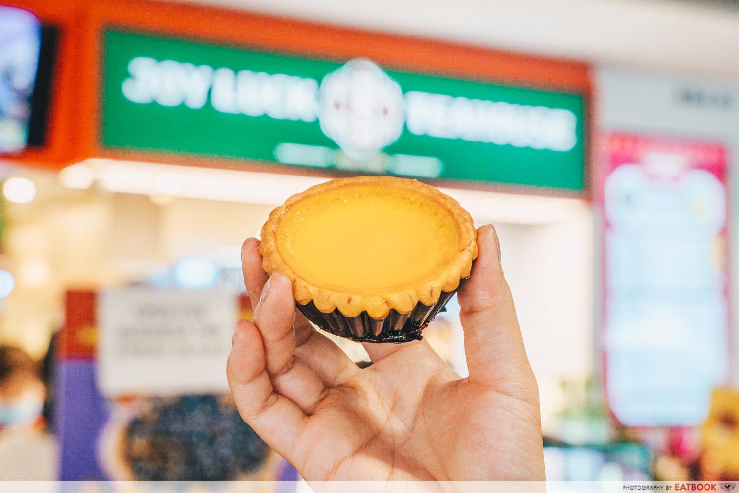 joy luck teahouse bugis - egg tart