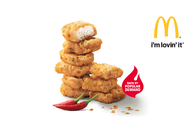 mcdonalds spicy nuggets