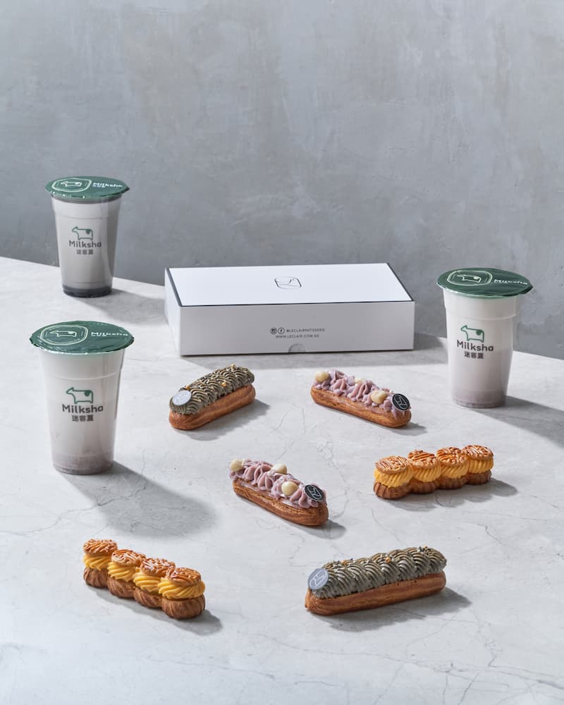 milksha mooncake eclair group