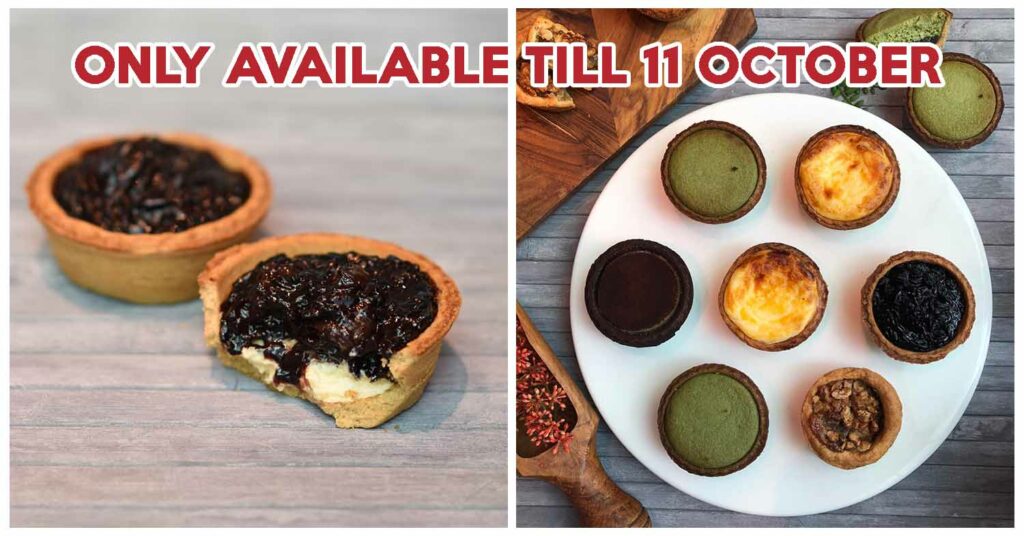 pulut hitam tart paris baguette