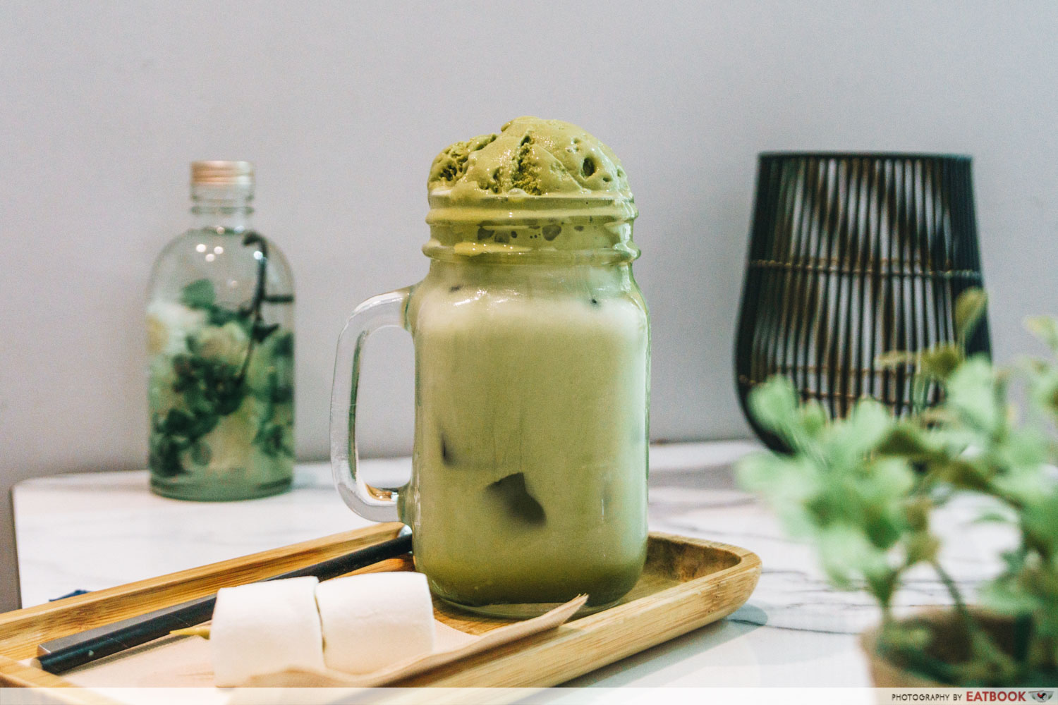 matcha milkshake