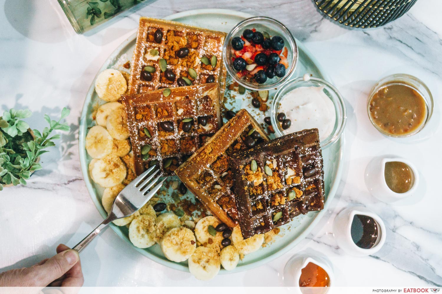 madlygood waffles platter