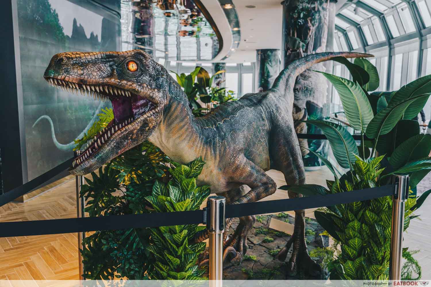 Jurassic World Cafe Arrives At Ion Sky With Volcano Curry Rice Fossil Excavation Cake And More