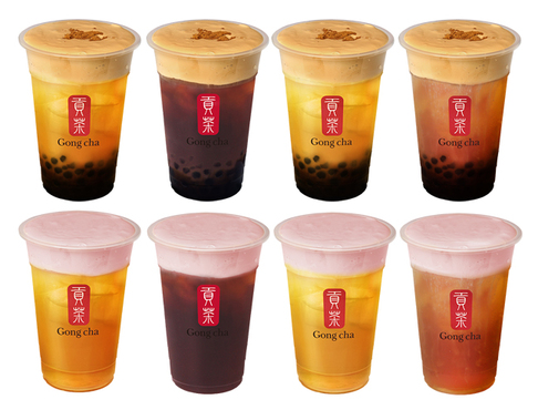 Gong Cha Has New Brown Sugar And Strawberry Milk Foam Drinks From