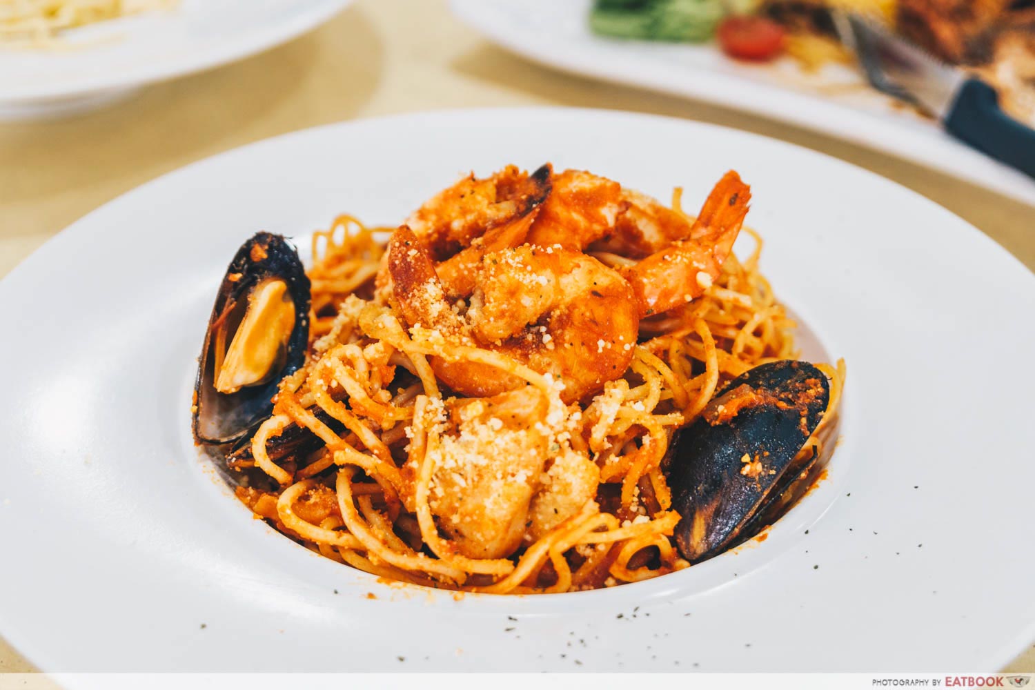 Rise & Rice Grill Kitchen - seafood marinara