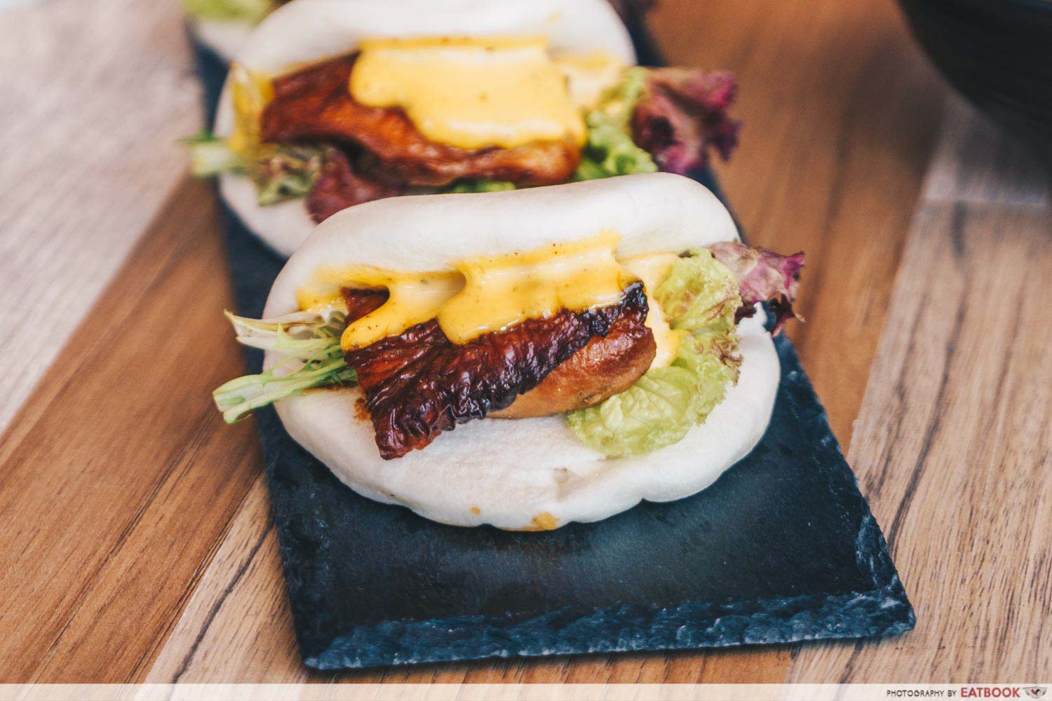 Tsuta New Menu - teriyaki chicekn bao