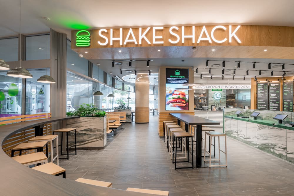 shake shack vivo interior