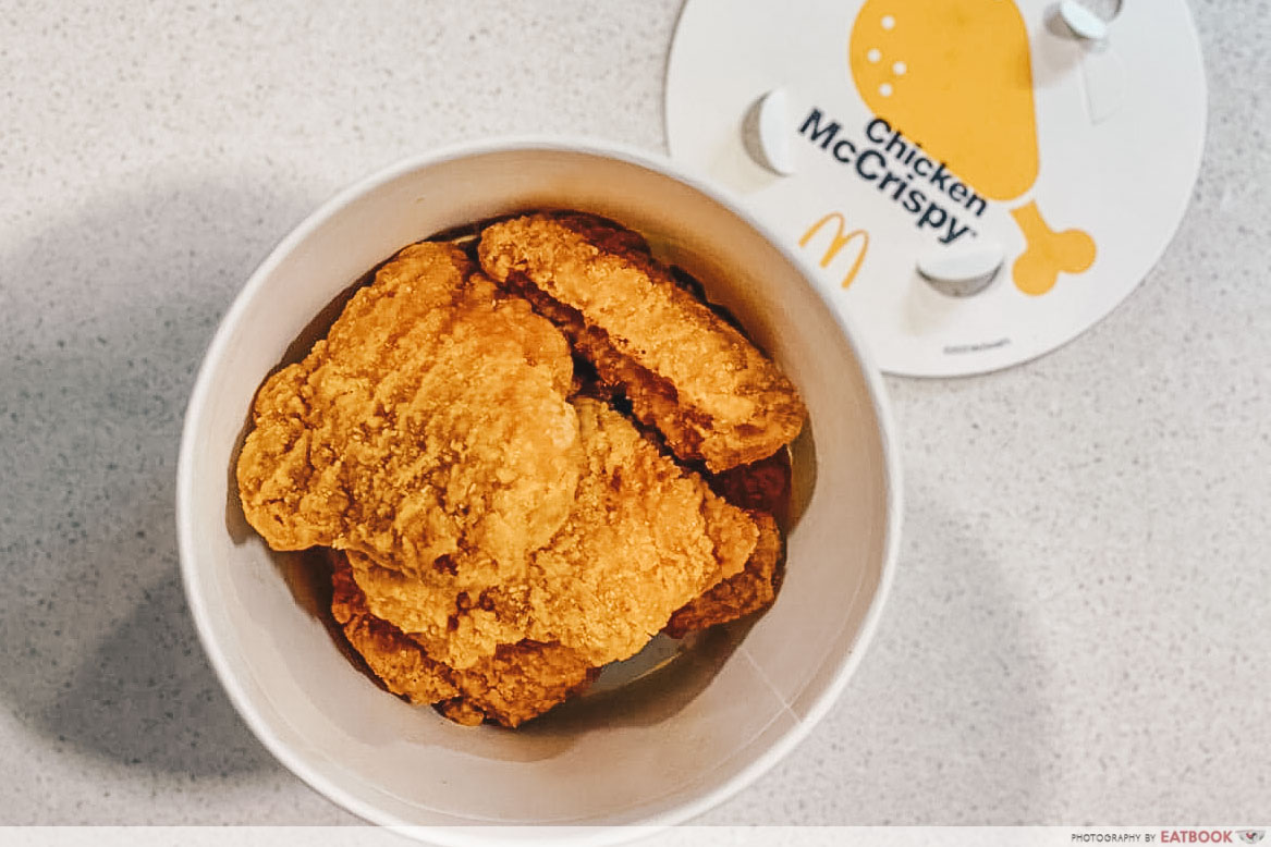 Chicken McCrispy will be a permanent item on McDonald's menu from