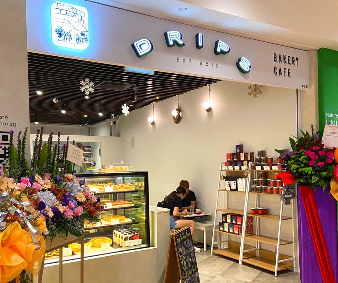 Drips Bakery Café Heritage Tart And Cake Store Has New